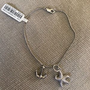 JCrew sterling nautical bracelet